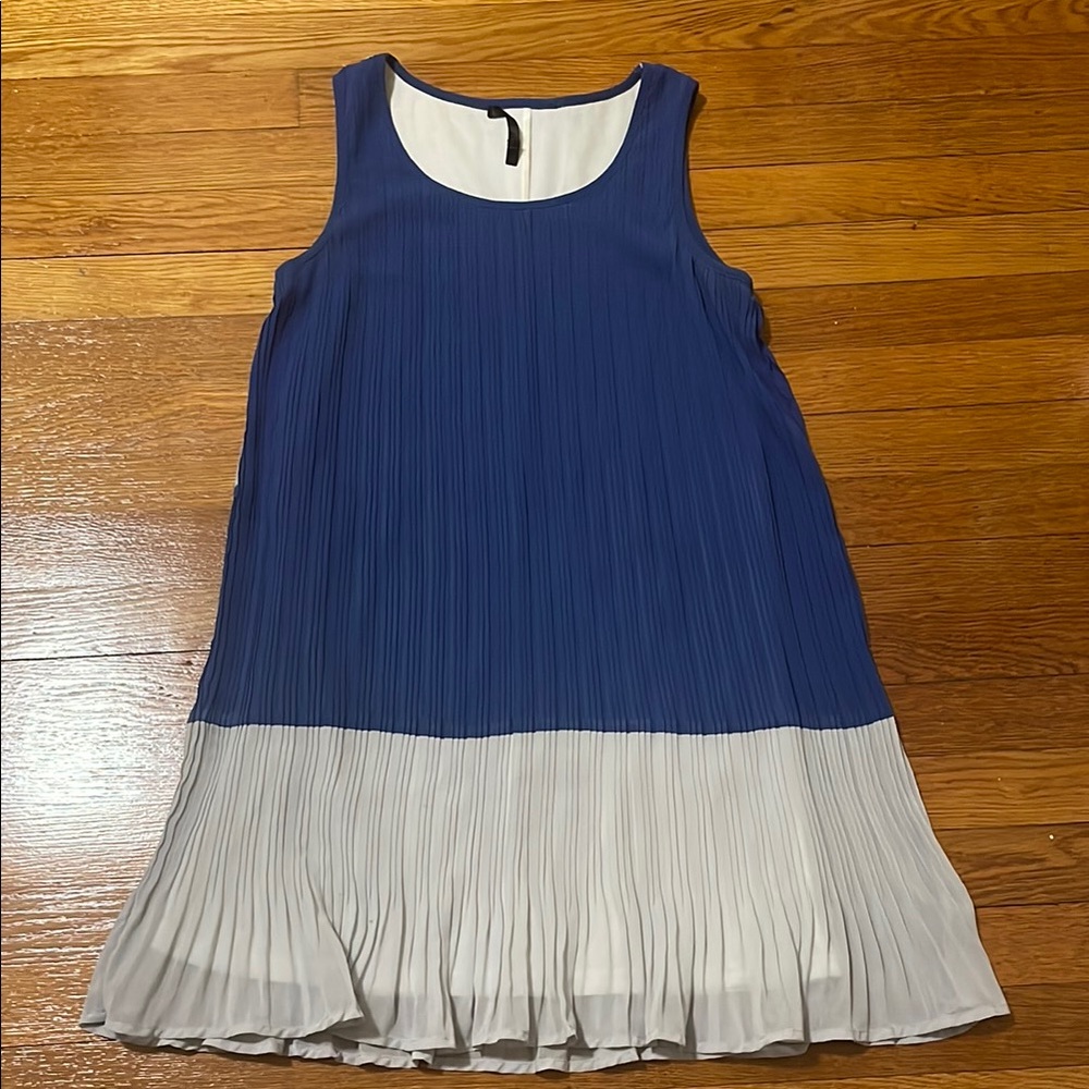 Blue and White Kids Dress